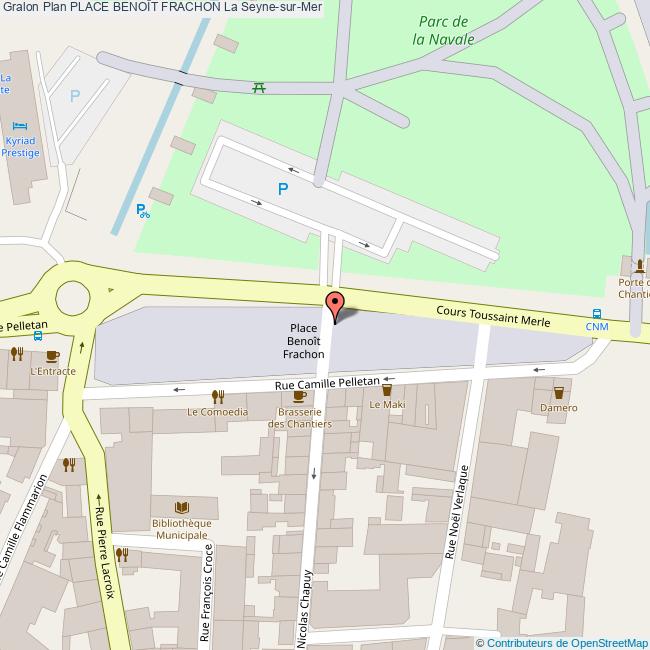 Place BENOÎT FRACHON La SeynesurMer