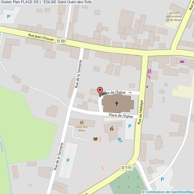 Place de l' ÉGLISE SaintOuëndesToits