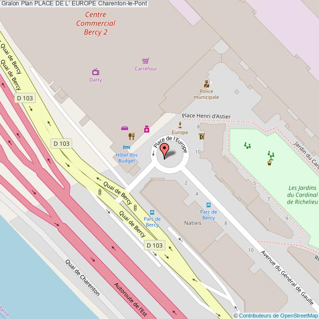 Place de l' EUROPE CharentonlePont