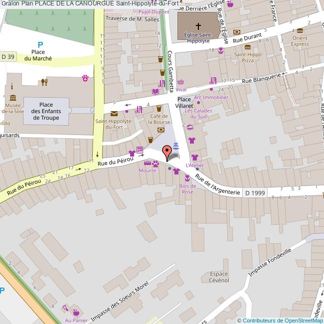 Place de la CANOURGUE SaintHippolyteduFort