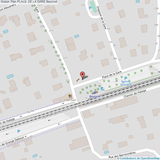 Place de la GARE Beynost