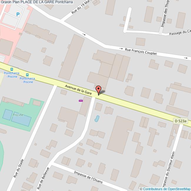 Place de la GARE Pontcharra