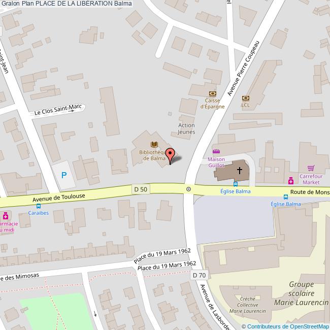 Place de la LIBÉRATION Balma
