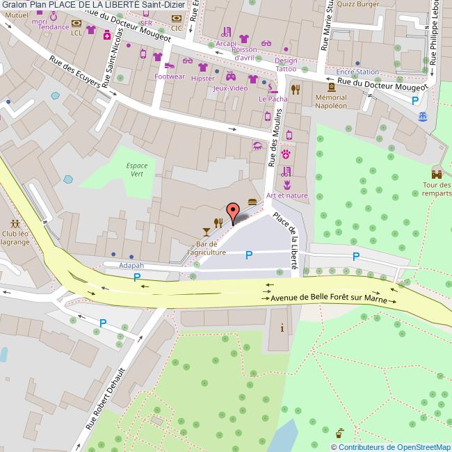 Place de la LIBERTÉ SaintDizier