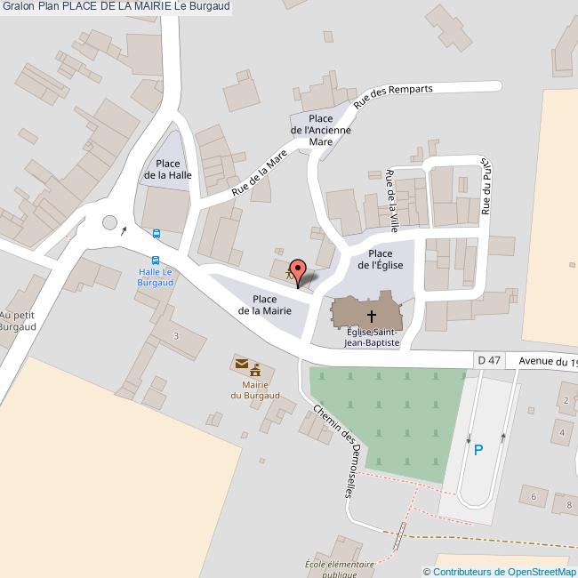 Place de la MAIRIE Le Burgaud