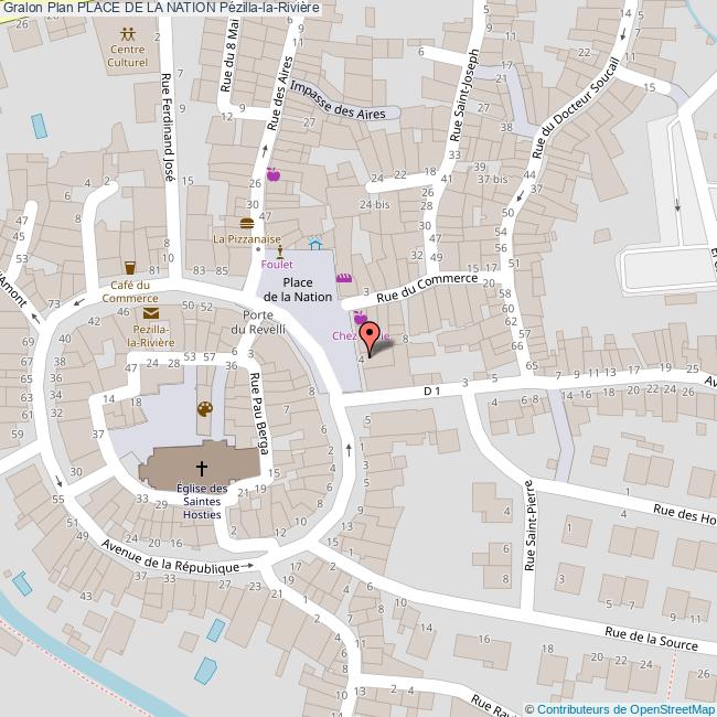 Place de la NATION PézillalaRivière
