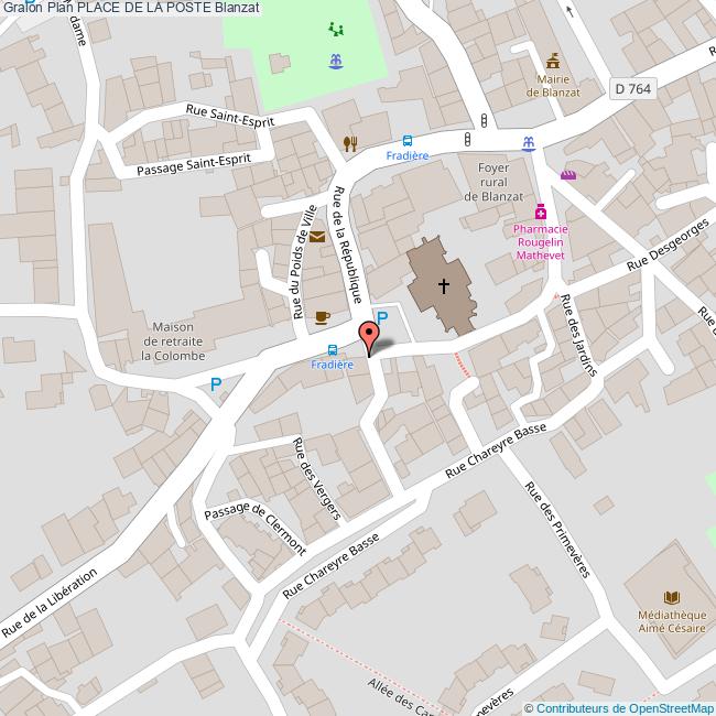 Place De La Poste Blanzat