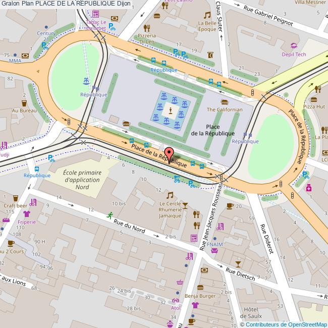 Place de la RÉPUBLIQUE Dijon Place de la RÉPUBLIQUE Dijon