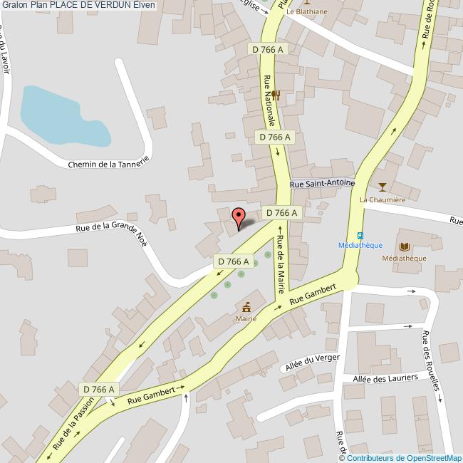 Place de VERDUN Elven