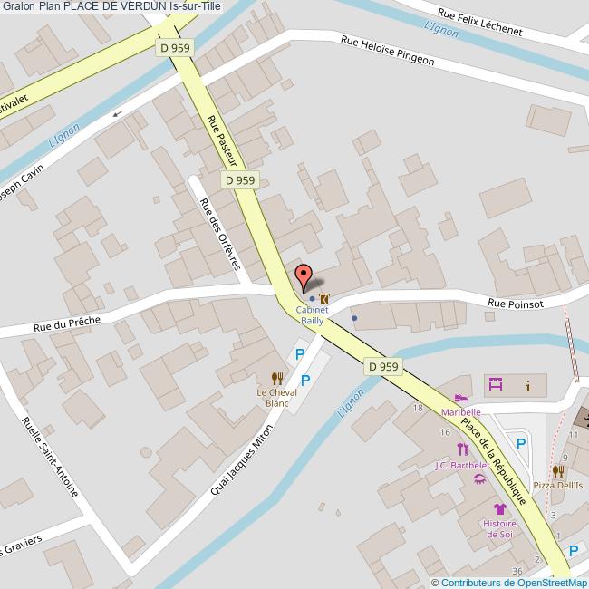 Place de VERDUN Is-sur-Tille