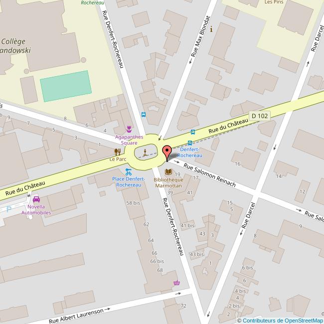 Place DENFERT ROCHEREAU BoulogneBillancourt
