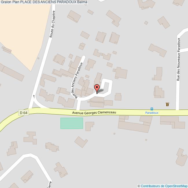 Place des ANCIENS PARADOUX Balma