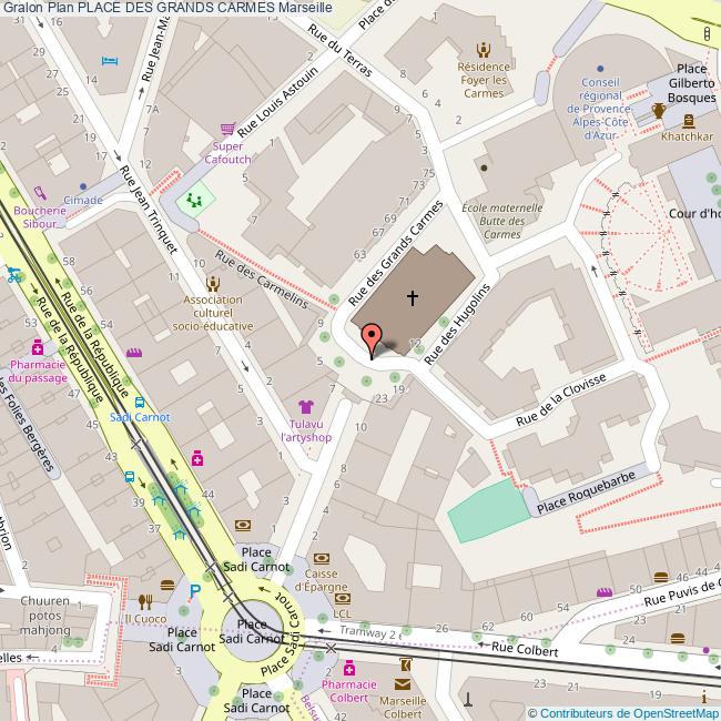 Place des GRANDS CARMES Marseille