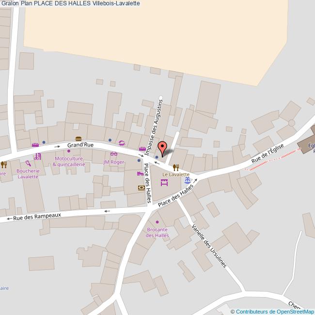 Place des HALLES VilleboisLavalette