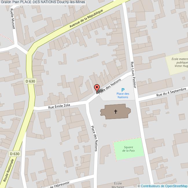 Place des NATIONS DouchylesMines