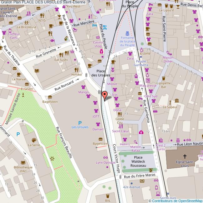 Place des URSULES SaintEtienne