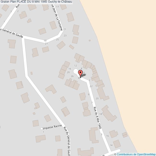 Place du 8 MAI 1945 OulchyleChâteau