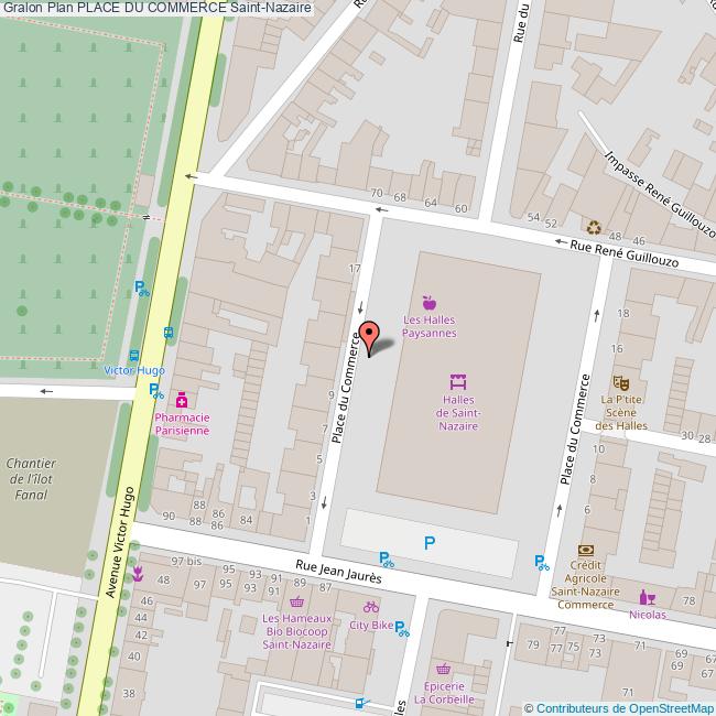 Place du COMMERCE SaintNazaire