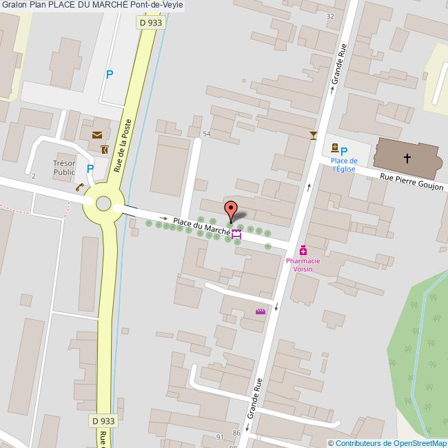 plan Place du  MARCHÉ