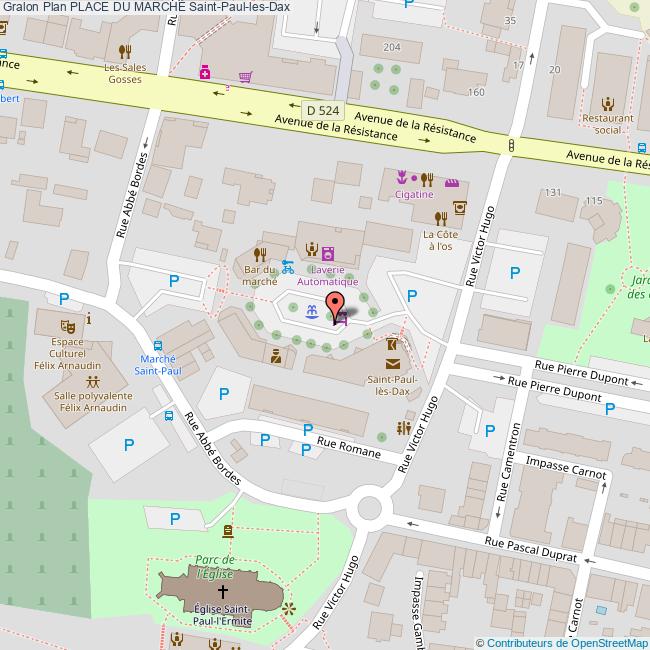 Place du MARCHÉ SaintPaullesDax