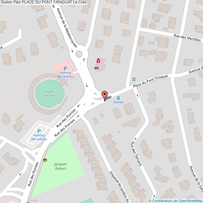 Place du PONT TRINQUAT Le Crès