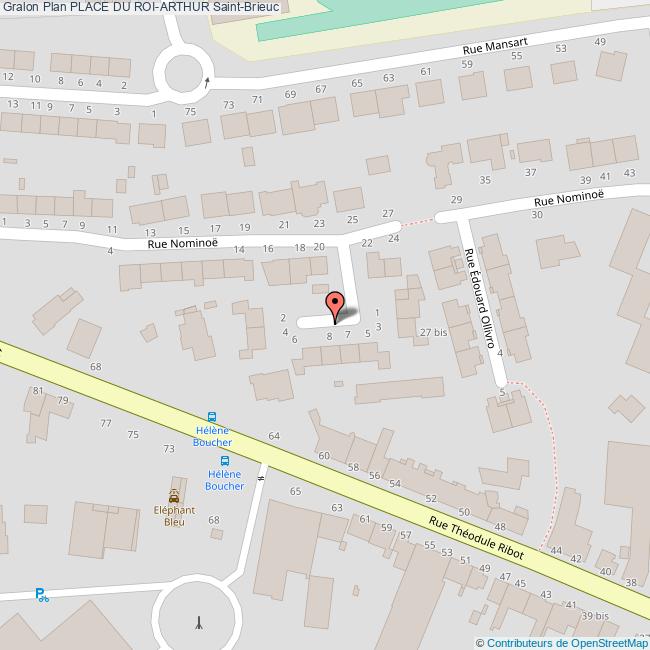 Place du ROIARTHUR SaintBrieuc