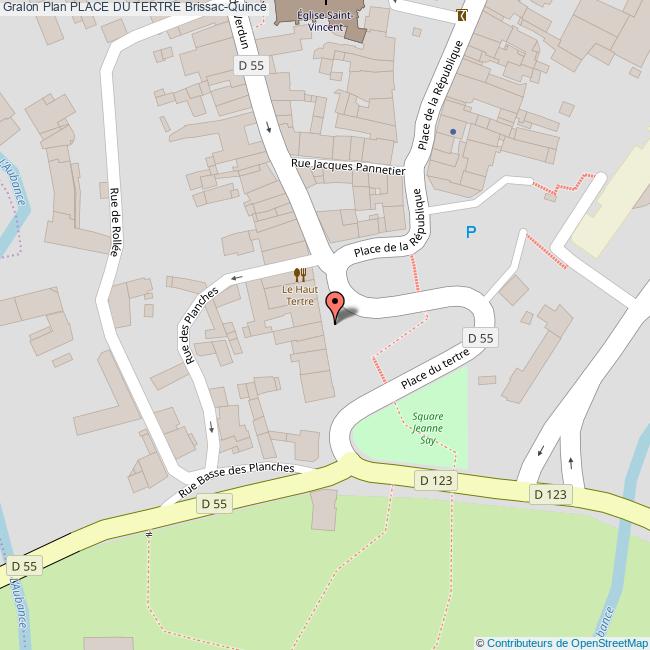 Place du TERTRE BrissacQuincé
