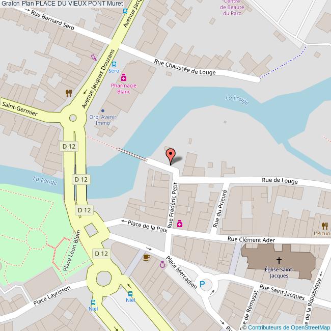 Place du VIEUX PONT Muret