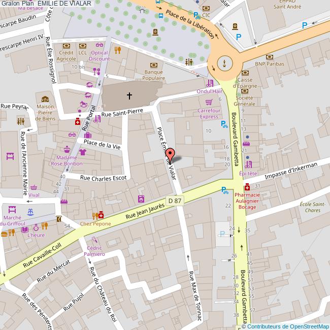 Place ÉMILIE DE VIALAR Gaillac