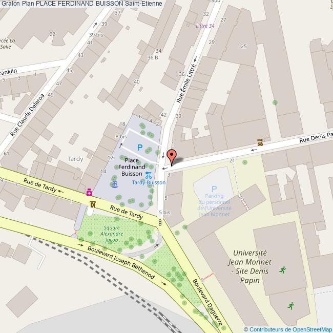 Place FERDINAND BUISSON SaintEtienne