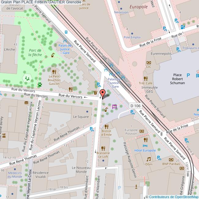 Place FIRMIN GAUTIER Grenoble