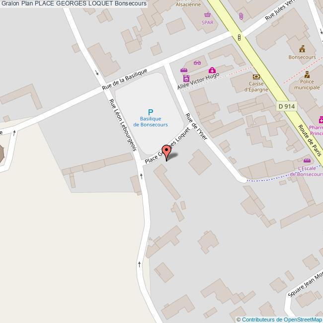 Place GEORGES LOQUET Bonsecours