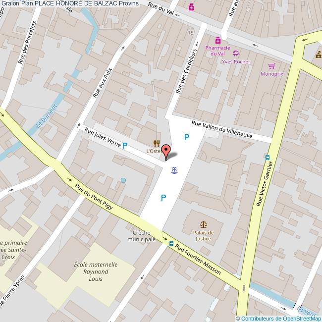 Place HONORÉ DE BALZAC Provins