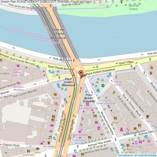 Place HUBERT DUBEDOUT Grenoble