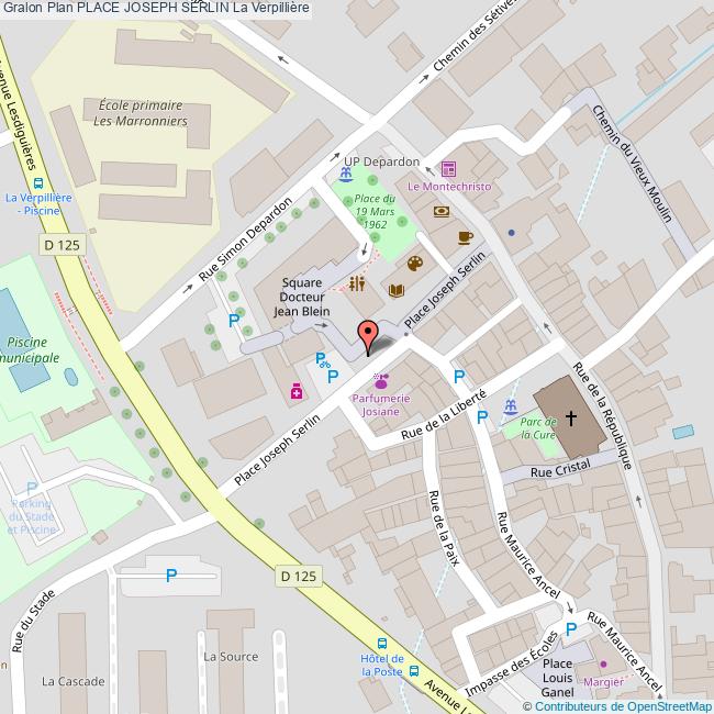 Place JOSEPH SERLIN La Verpillière