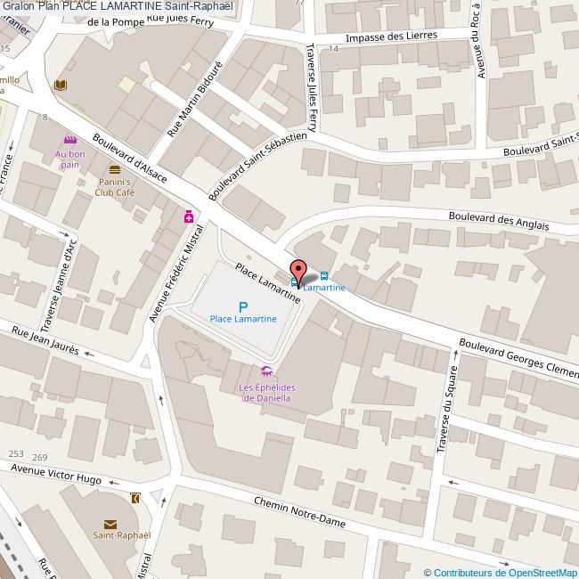 Place LAMARTINE SaintRaphaël