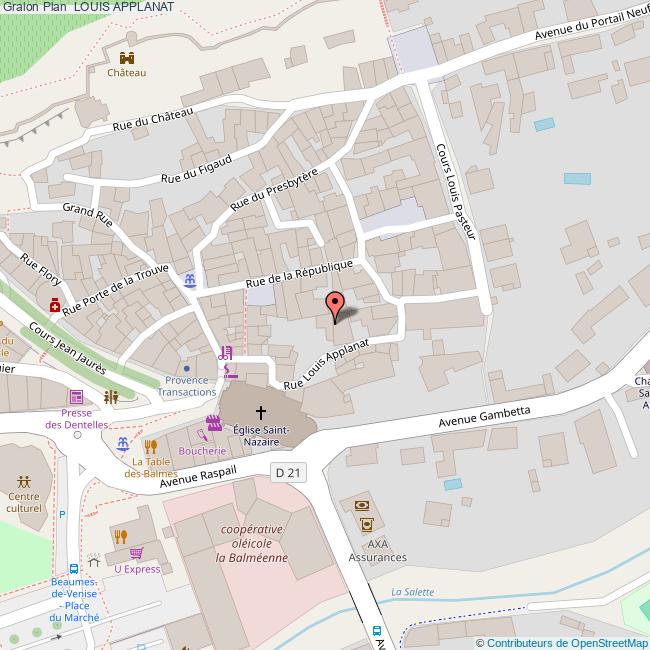 Place Louis Applanat Beaumes De Venise
