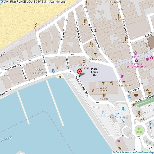 Place LOUIS XIV SaintJeandeLuz