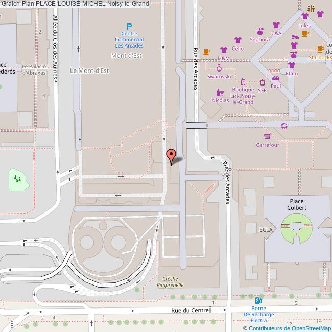 Place Louise Michel Noisy Le Grand