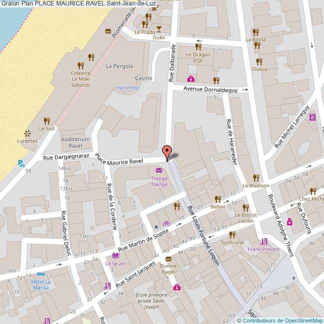 Place MAURICE RAVEL SaintJeandeLuz