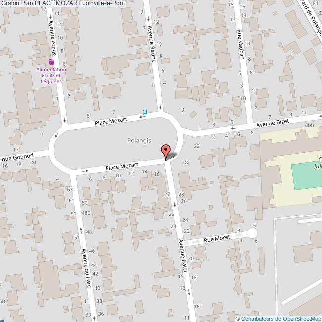 Place MOZART JoinvillelePont