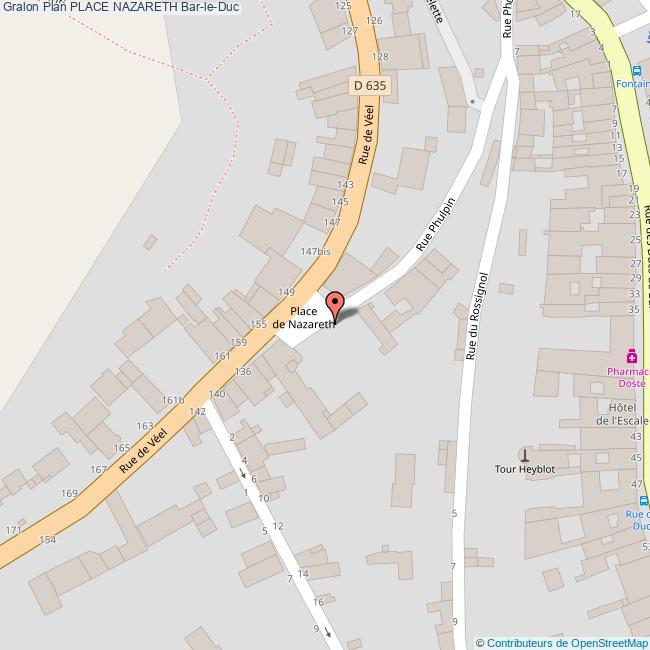 Place NAZARETH BarleDuc