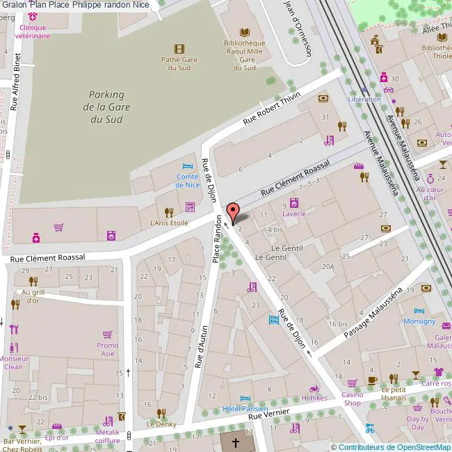 plan Place  Philippe randon