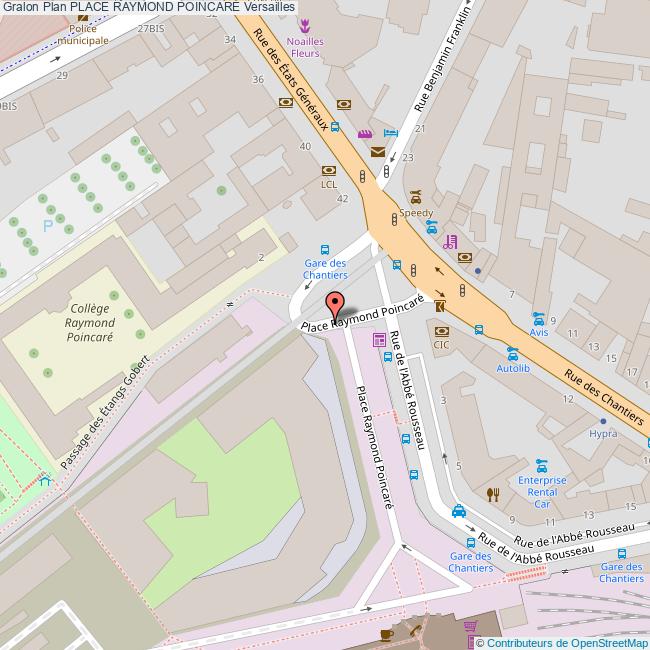 Place RAYMOND POINCARÉ Versailles