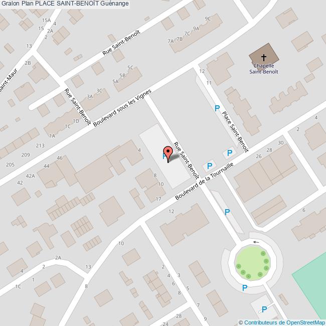 Place SAINTBENOÎT Guénange