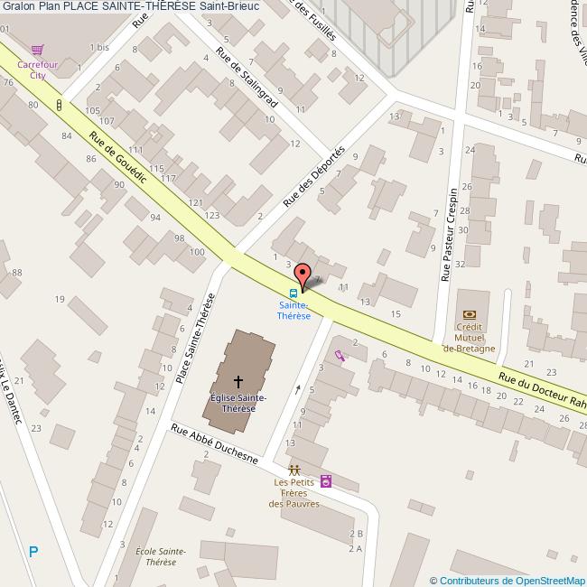 Place SAINTETHÉRÈSE SaintBrieuc