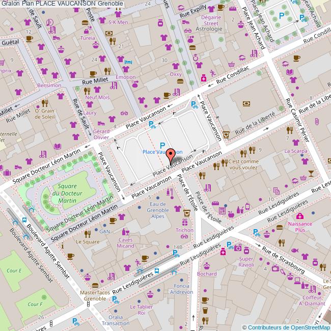 Place VAUCANSON Grenoble