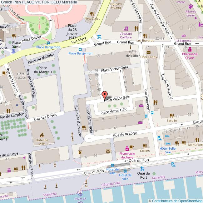 Place VICTOR GÉLU Marseille