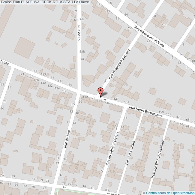 Place WALDECKROUSSEAU Le Havre