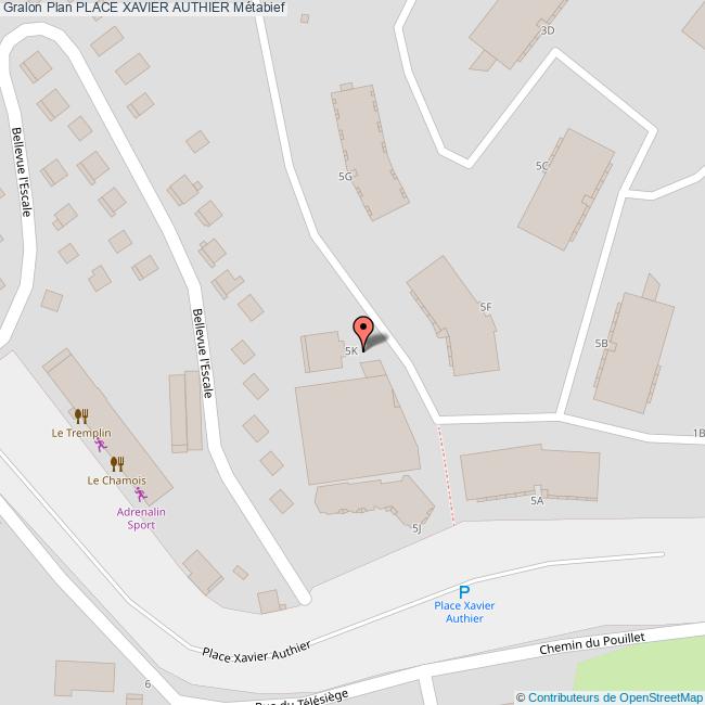 Place XAVIER AUTHIER Métabief